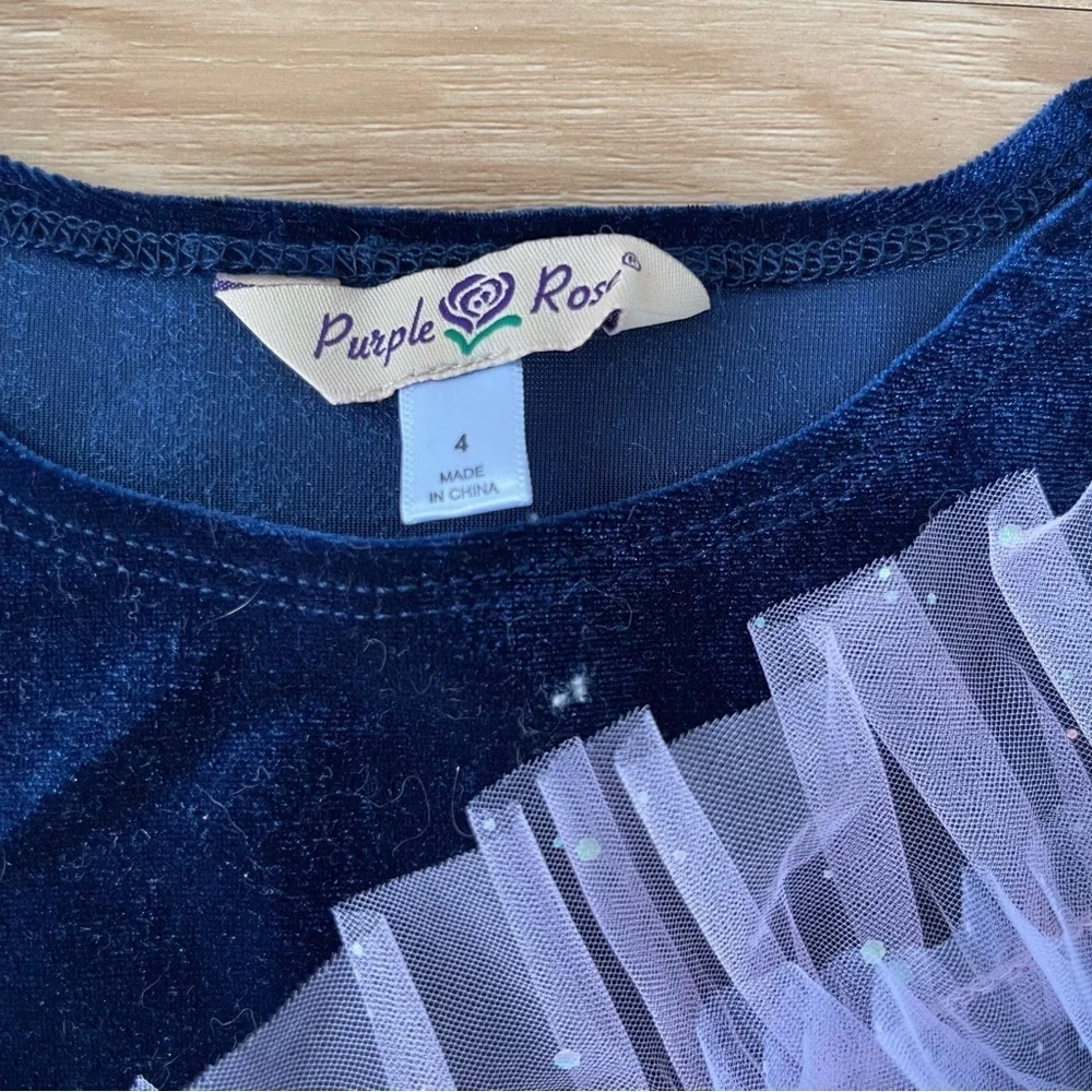 Purple Rose girls tulle